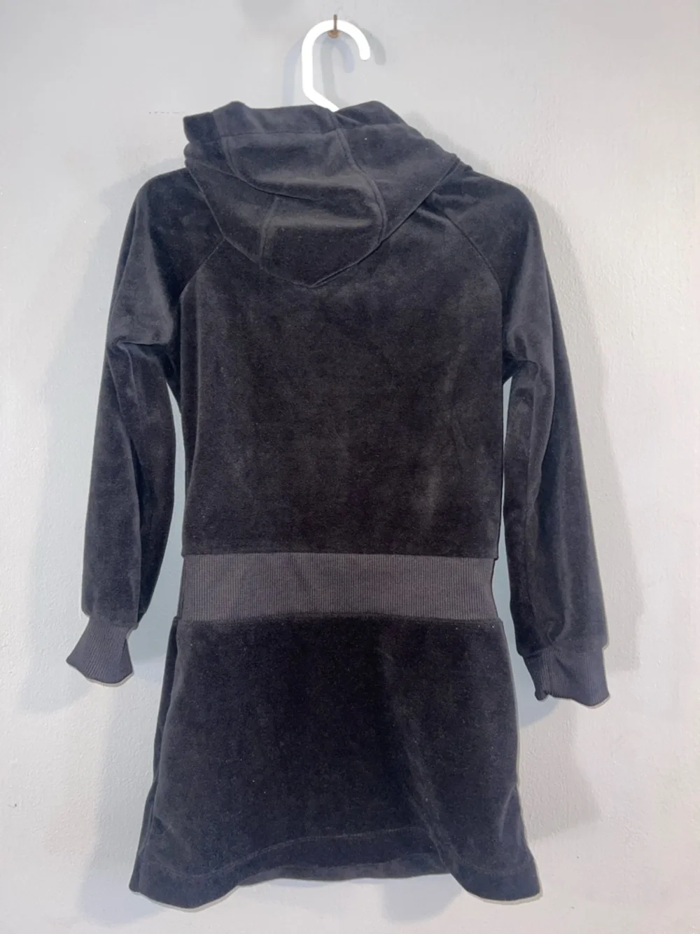 Nike Girls Velour‎ Hooded Sweatshirt Dress Size 4T
